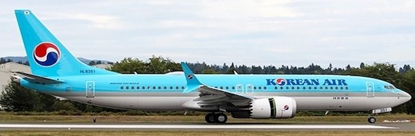Boeing 737 MAX 8 Korean Air